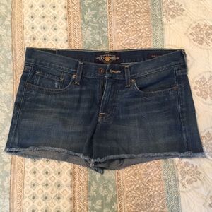 Lucky Brand cut off jean shorts
